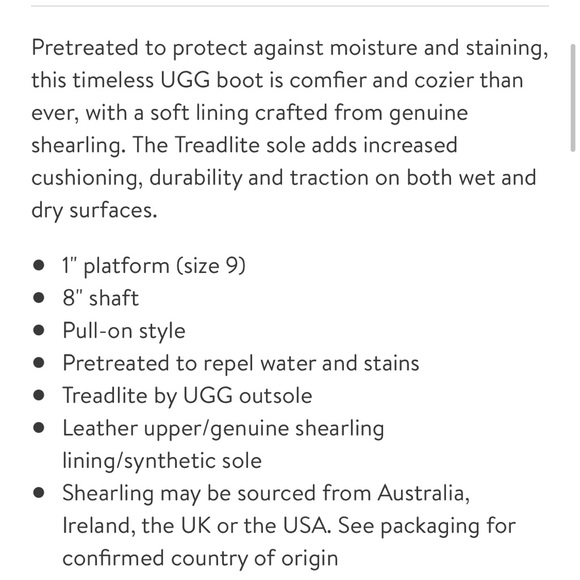 Ugg Classic II Genuine Shearling Lined Short Boot - Picture 8 of 9